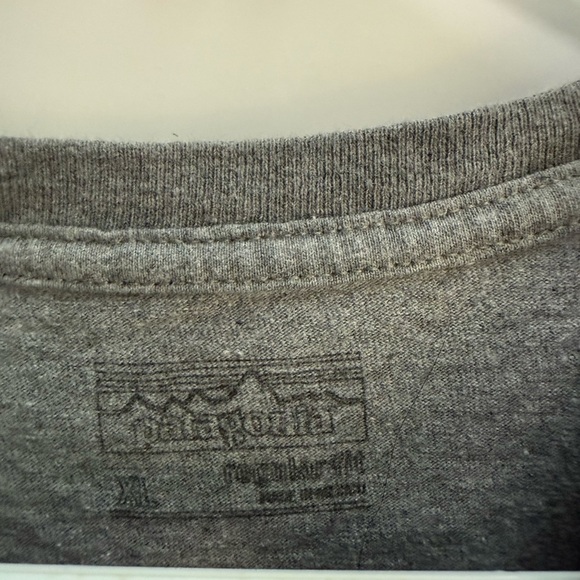 Patagonia Gray Crew Neck T-Shirt - Picture 2 of 3